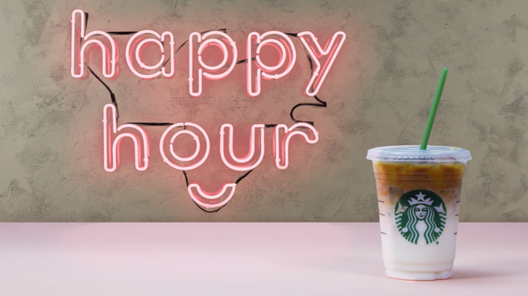 Starbucks Happy Hour Time And Menu